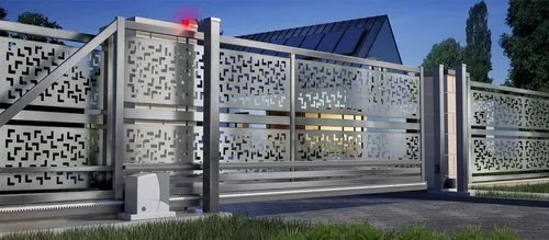 Automatic Cantilever Gate and Grills