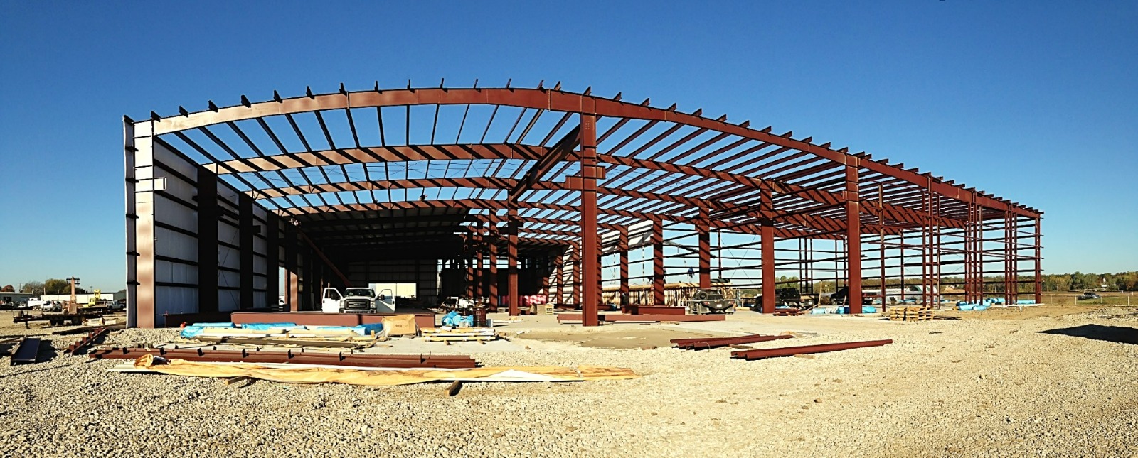 Large Scale Steel Structure Erection by Khaiser Fabricators