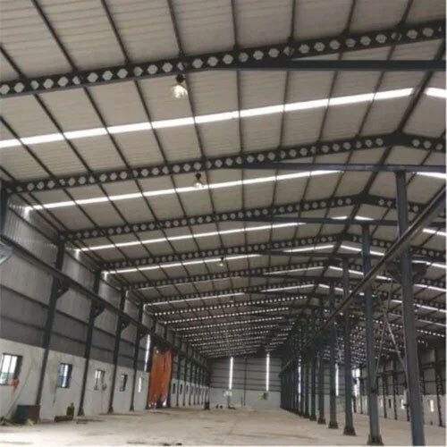 Completed Steel Warehouse Interior